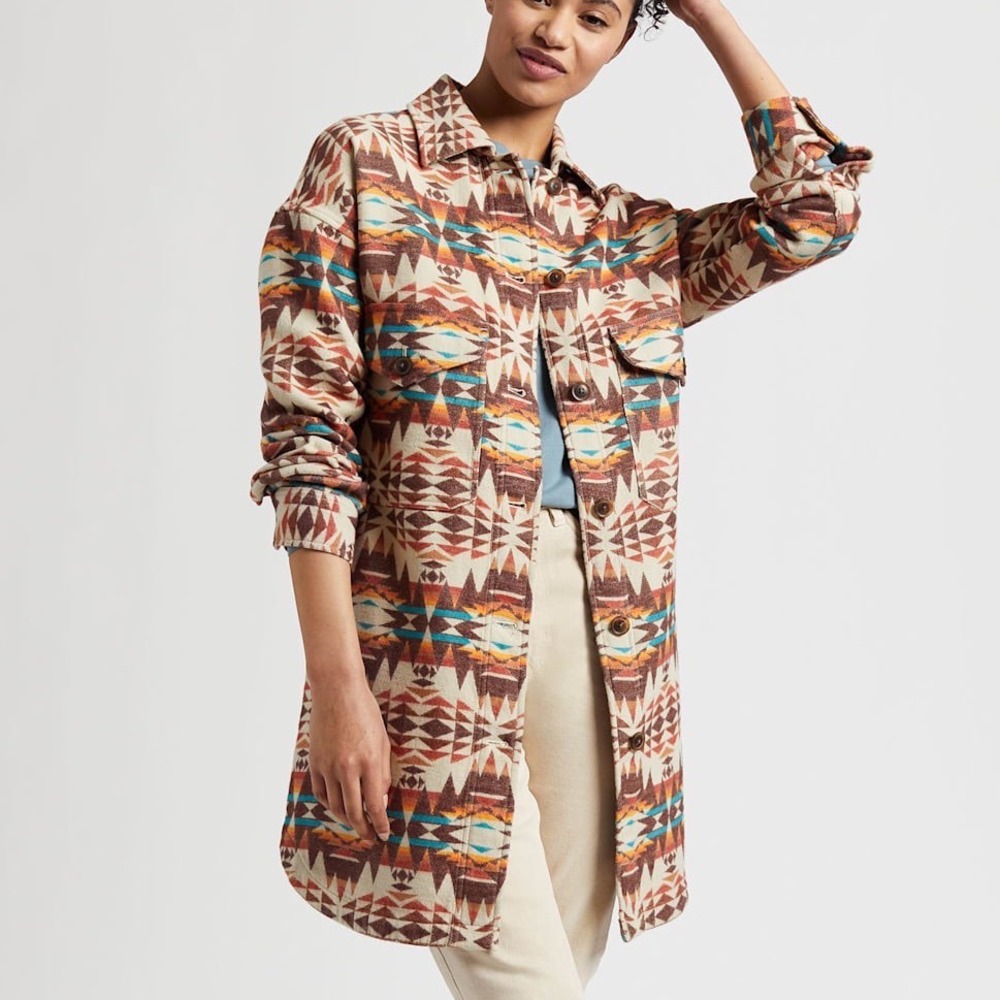 Pendleton Oversized Doublesoft Shirt Jacket Shack… - image 1
